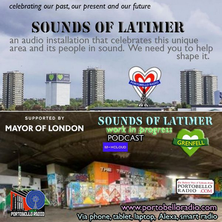 PortobelloRadio's tweet photo. "A small plot inhabited by the dispossessed for over 200 years yet a community still brimming with strength & resilience in the face of challenges." Listen to the building of our audio project #SoundsOfLatimer & #getinvolved π https://t.co/fspAkFPqhK https://t.co/umbIXEb12E