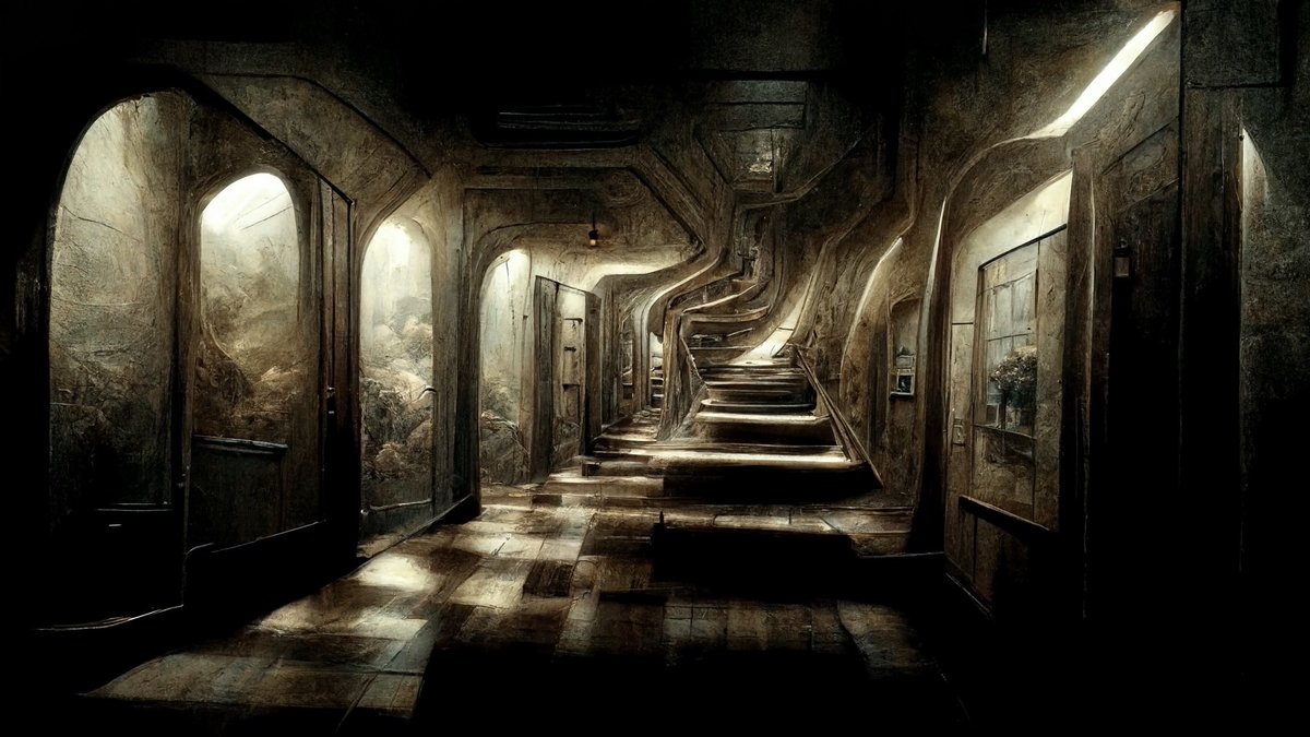 franksynowicz's tweet photo. Into the halls of infinite regress
#collaboratewiththemachine #digitalart #surrealart #ai #aiart https://t.co/kkHCvTb3an
