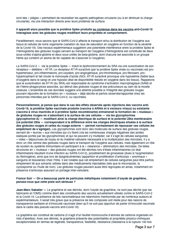 DocteurPEB1's tweet image. Article publié le 25 Septembre 2022 par
le Professeur Jean-Marc Sabatier, Directeur de Recherche au CNRS et directeur de 2 revues scientifiques internationales de virologie.
Merci d&apos;imprimer ces 7 pages et de les donner à lire à votre médecin et à votre pharmacien
Pages 1 à 4
