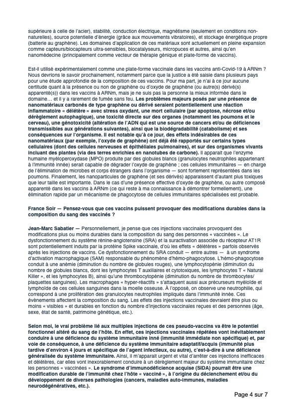DocteurPEB1's tweet image. Article publié le 25 Septembre 2022 par
le Professeur Jean-Marc Sabatier, Directeur de Recherche au CNRS et directeur de 2 revues scientifiques internationales de virologie.
Merci d&apos;imprimer ces 7 pages et de les donner à lire à votre médecin et à votre pharmacien
Pages 1 à 4