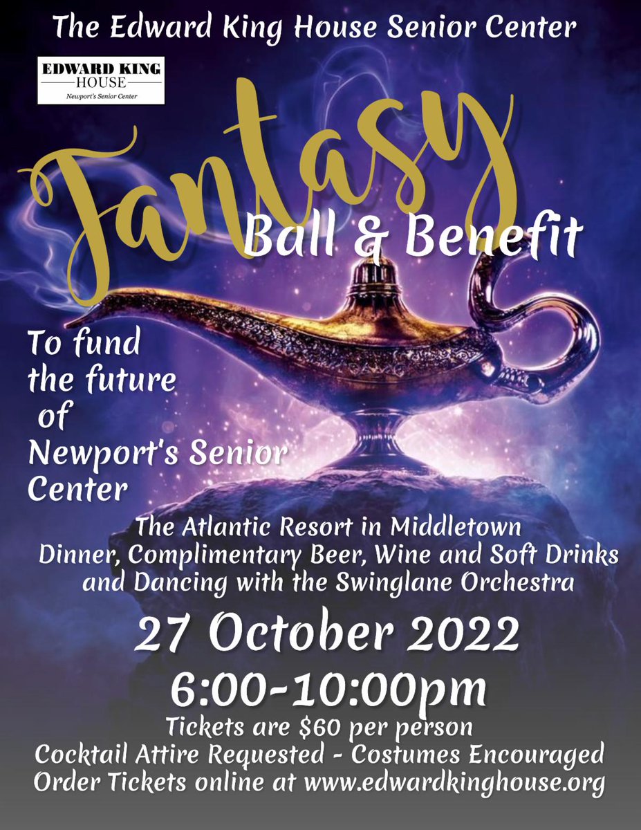 edwardkinghouse's tweet photo. What are you doing for Halloween?! Come join us for this fun-filled event to help Fund the Future for the Edward King House Senior Center.  Cocktail attire and costumes are encouraged!!
https://t.co/x4WDILGDip https://t.co/D6ZWUhayxS