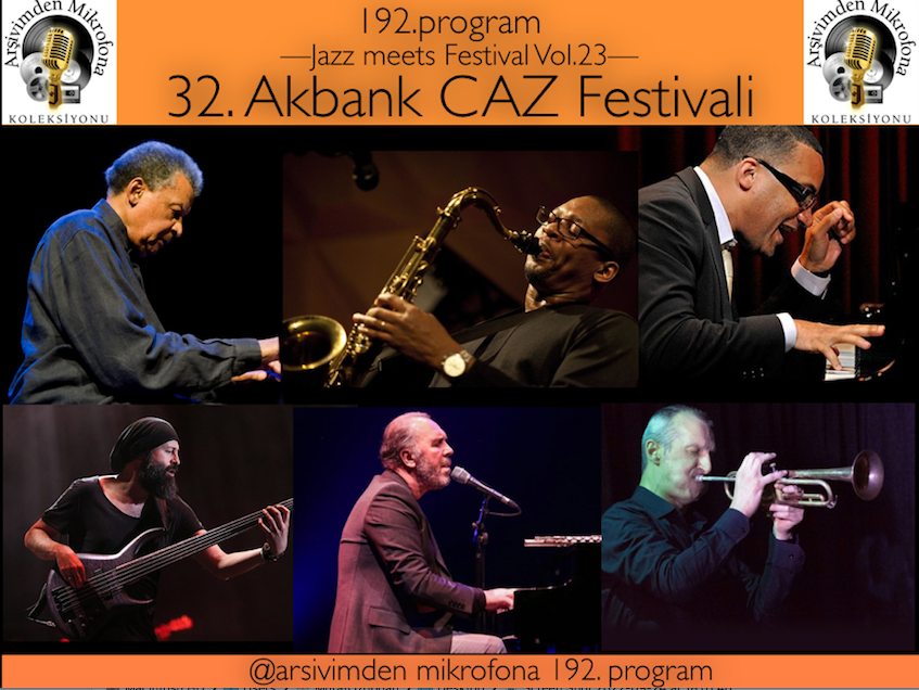 32. Akbank CAZ Festivali Özel Programı ile yayındayız...
<a href="/AkbankSanat/">Akbank Sanat</a> ile "Şehrin CAZ hali"
<a href="/Cazkolik/">Cazkolik</a> <a href="/arsivimden/">Arşivimden Mikrofona</a> ile #cazheryerde
bit.ly/3C9GFpl