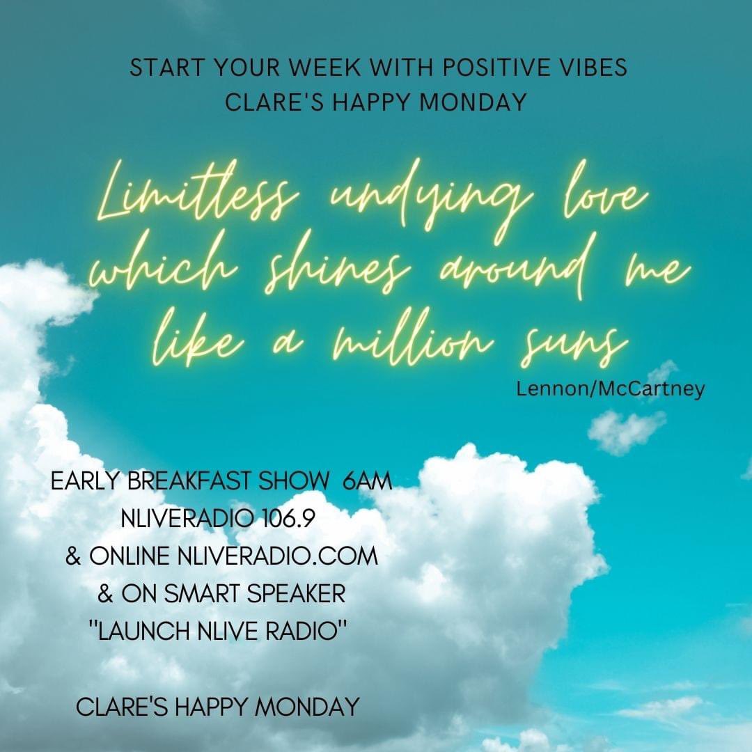 clarecaredj's tweet photo. Catch me bright and early on @NLiveRadio 📻☀️🎧♥️ https://t.co/79bRUysAuW