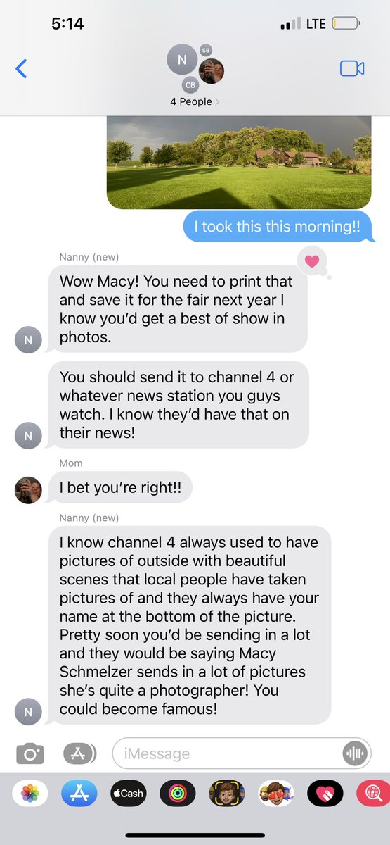 Remind me to send every picture I take to my Nanny because look at how much I’m being hyped up rn over this picture