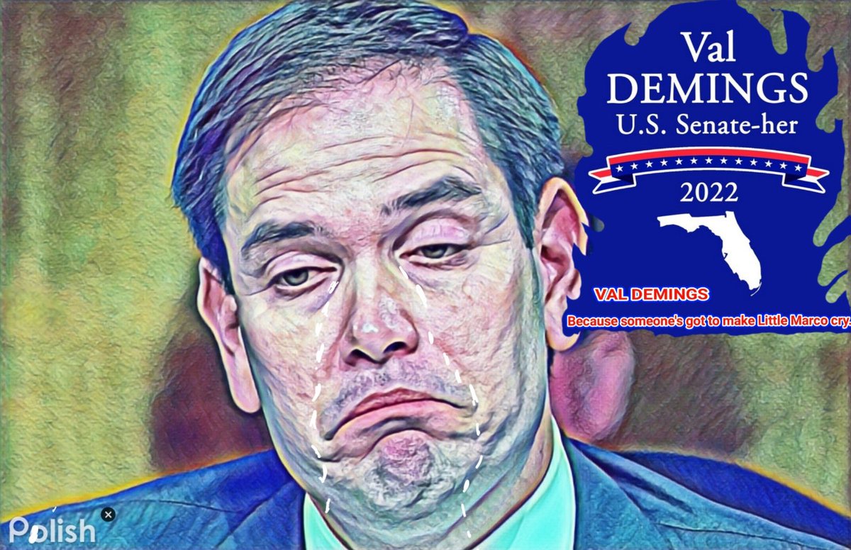 LuannaSheridan1's tweet photo. #FLORIDA #WHERESMARCO? #FIRENOSHOWRUBIO #FIRERUBIO

#ONEV1 #OVFL #DemCastFL https://t.co/Ce27dedkcS
