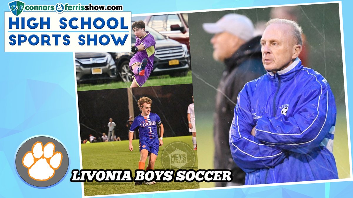 ⚽️Tonight on the CONNORS &amp; FERRIS HS SPORTS SHOW - Livonia boys soccer w/coach Ray Maxwell and seniors Jackson McEnerney &amp; Peter Tonkery. The Bulldogs (7-0) are coming off big wins at Way-Co &amp; Addison!

Link: youtu.be/uNC1ADOy4p0

EPISODE 6⃣ drops in 60 minutes! 
<a href="/AthleticsLCS/">LCS Athletics</a>