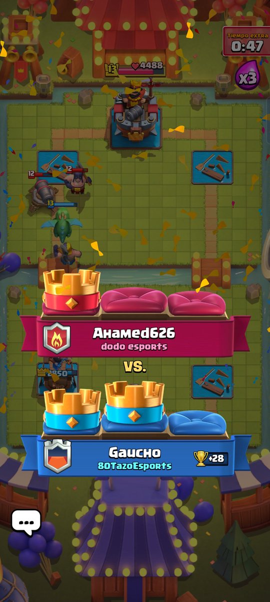 Seguimos a tope con el #clan <a href="/ClashRoyaleES/">Clash Royale ES</a> 🏰⚔️

#ÚneteAlaTribu