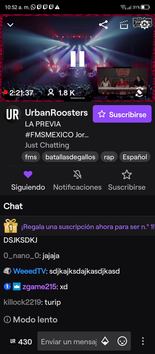 Cómo que está versión de fms México si me gusta #fmsespaña
