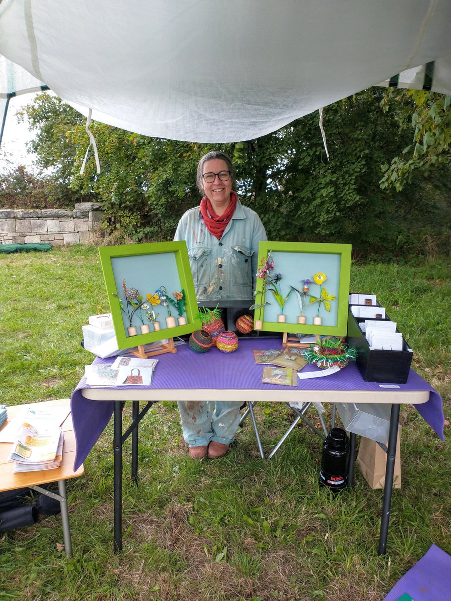 EcoWirral's tweet photo. We've had a lovely day at the Summer Cycle with our information stall and the giant flowers from the Eco Art project with @abscraft and @WirralUnplugged.

Thanks @RethinkNowCIC https://t.co/L6YB97yhgQ