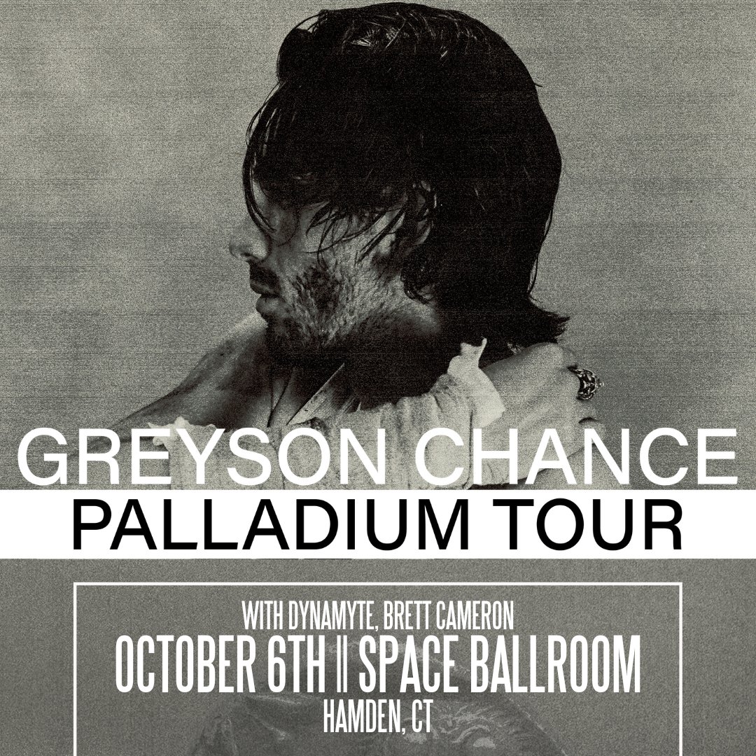 brettcsteinberg's tweet photo. Come out to Hamden, CT at @spaceballroom on Thursday, October 6 as I open for the incomprehensibly talented @greysonchance &amp; @callmedynamyte. It would mean the world if you came. The ticket link is below. Excited to hopefully see you there. 💛

https://t.co/7aBKH1eyKe https://t.co/f7w3YVW3Sv