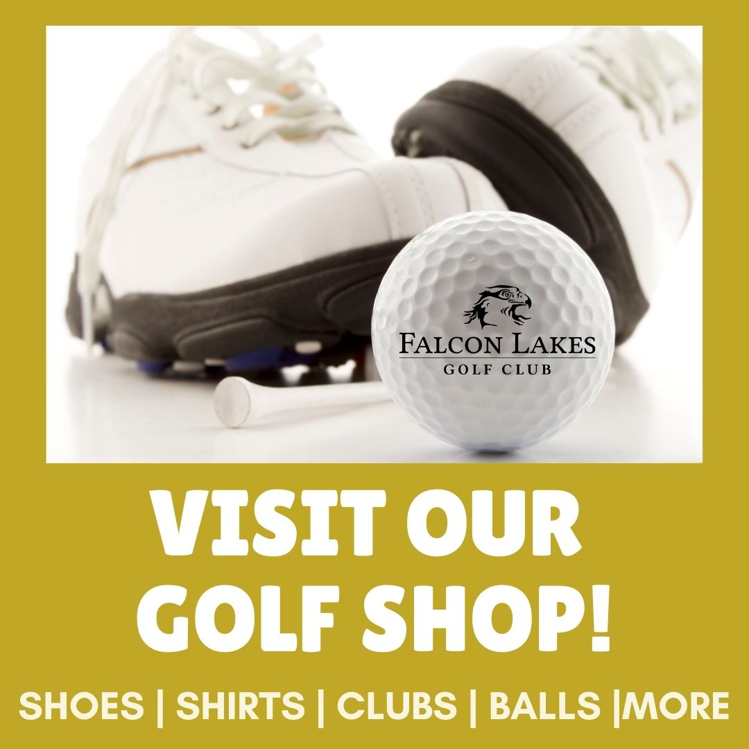 Our Golf Shop at FLGC is located on the lower level of the Clubhouse and open daily throughout the golf season. The shop offers golf balls, gloves and apparel, including caps, shoes, shirts and jackets. #FalconLakesGolfClub #proshop #golf #golfshop
falconlakesgolf.com/golf-shop/