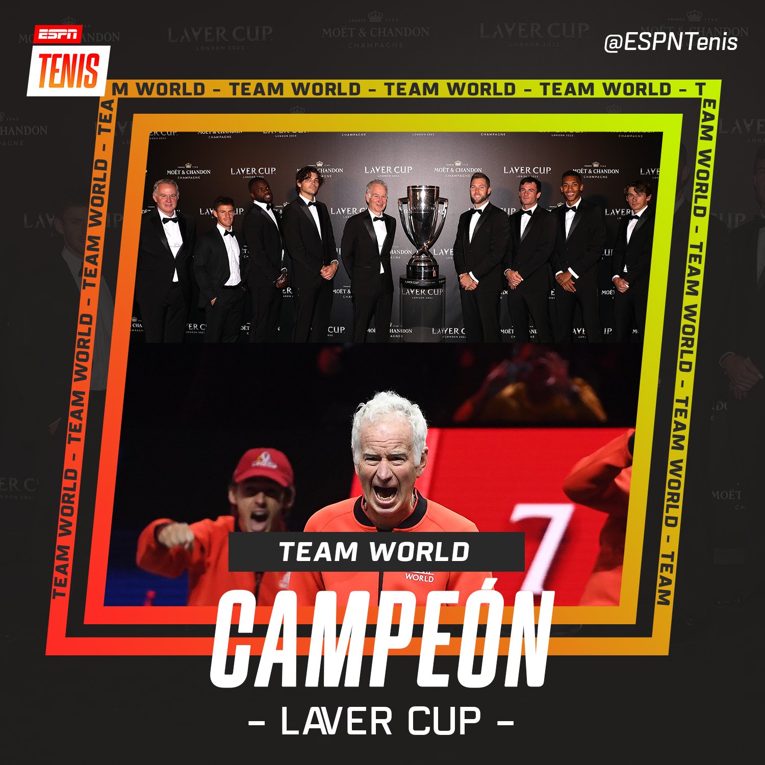 ESPN Tenis on Twitter "🏆 ¡EL TEAMWORLD ES CAMPEÓN DE LA LAVERCUP! 🔴