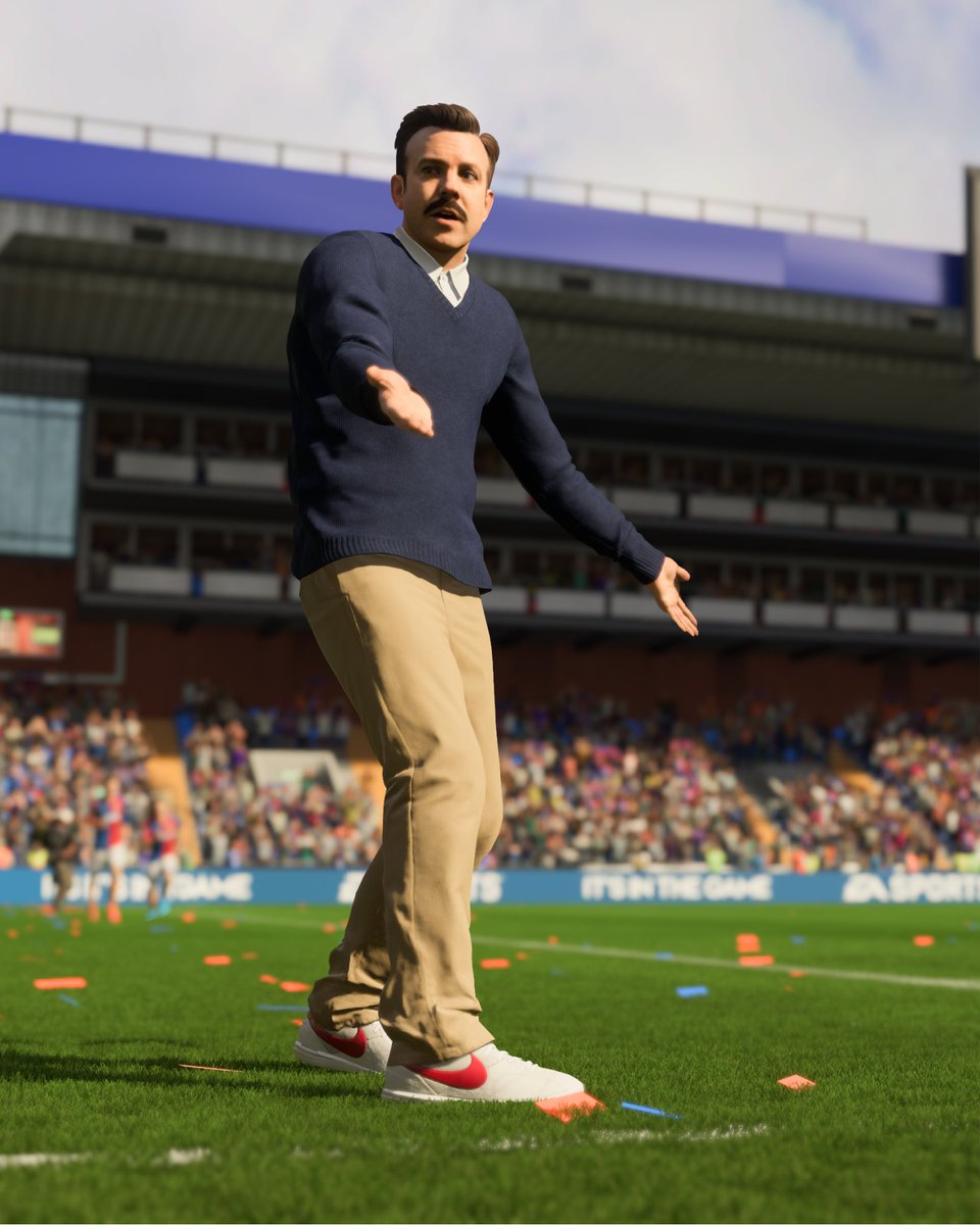 He's in the game.

Play with @TedLasso  and @AFCRichmond in #FIFA23 
https://t.co/n4eQXTC4f4 https://t.co/9CETuaX7Jy
