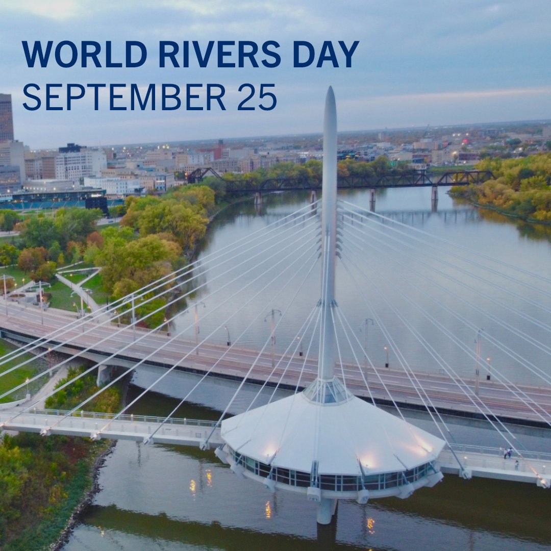 Every year, World Rivers Day celebrates the world’s waterways. It brings the many values of our rivers, increases public awareness, and encourages stewardship of all rivers around the world. How are you celebrating this day?

#umanitoba #umsustainability #worldriversday