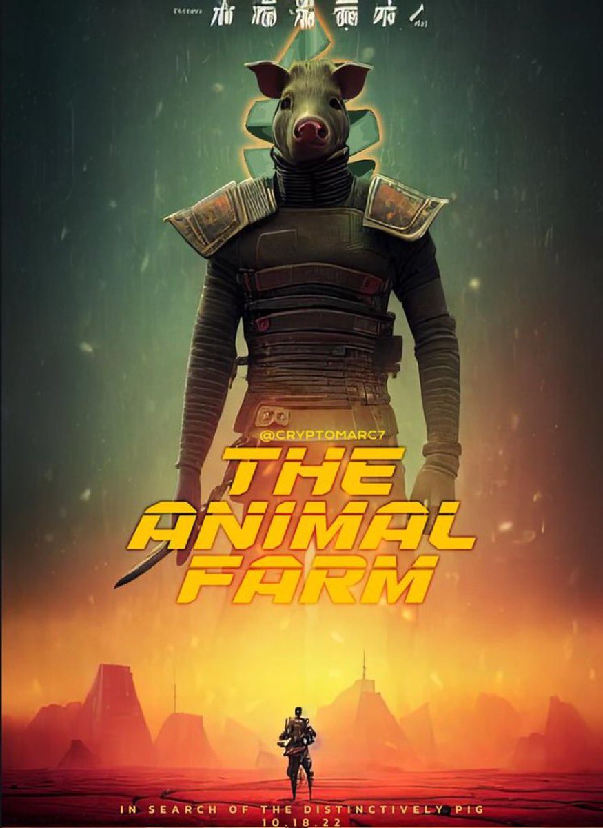 dripfluencing's tweet photo. Save these and spread the good word folks! #animalfarm #dripnetwork https://t.co/7pDNx5K6Ze