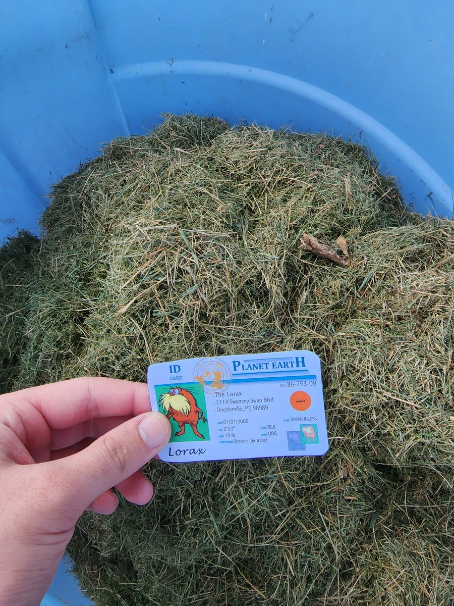 TheRhasna's tweet photo. Rather than being thrown out, grass clippings can be used as composting material, which means that instead of ending up in a landfill, they can be used to grow food and resources

#apesintro @franklinlorax https://t.co/nlg7KPQtA0