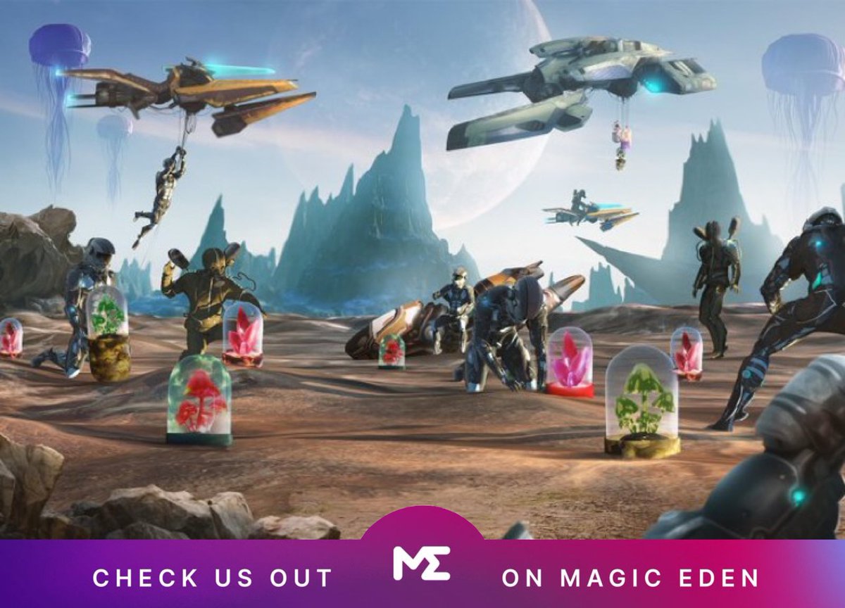 BYOPills💊 has made it to <a href="/MagicEden/">Magic Eden 🪄</a>!

We are one of the first collections to be featured on their Magic Ethen Beta, which means you can now purchase BYOPills with $SOL, $ETH or Fiat 🥳

Check us out 👇

magiceden.io/collections/et…