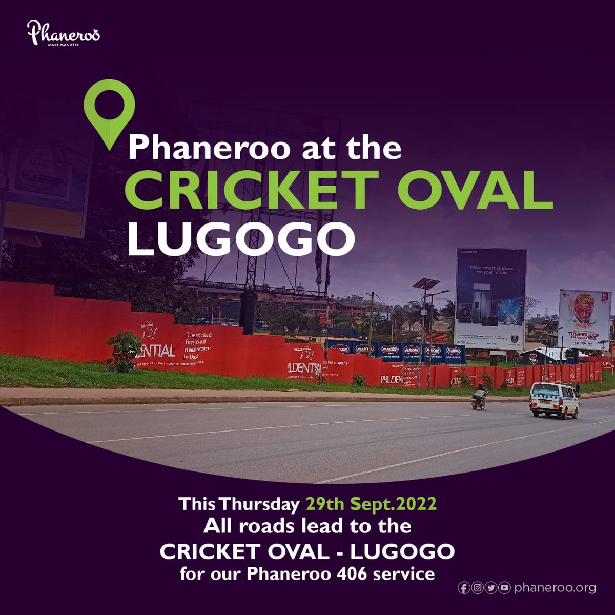 Arnold_nation's tweet photo. Guys this week's Thursday #Phaneroo Service is gona be at Lugogo Cricket Tag anyone you would want to sit next to that day🥰😍😎 https://t.co/1uzJt14Pv5
