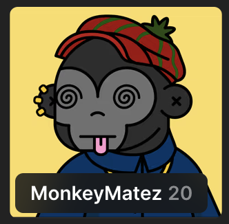 <a href="/MonkeyMatezNFT/">MonkeyMatez - STEALTH MINT LIVE</a> Little bag for us