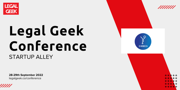 We look forward to attending #LegalGeek next week. Come and find us at the Start-Up Alley! 👋