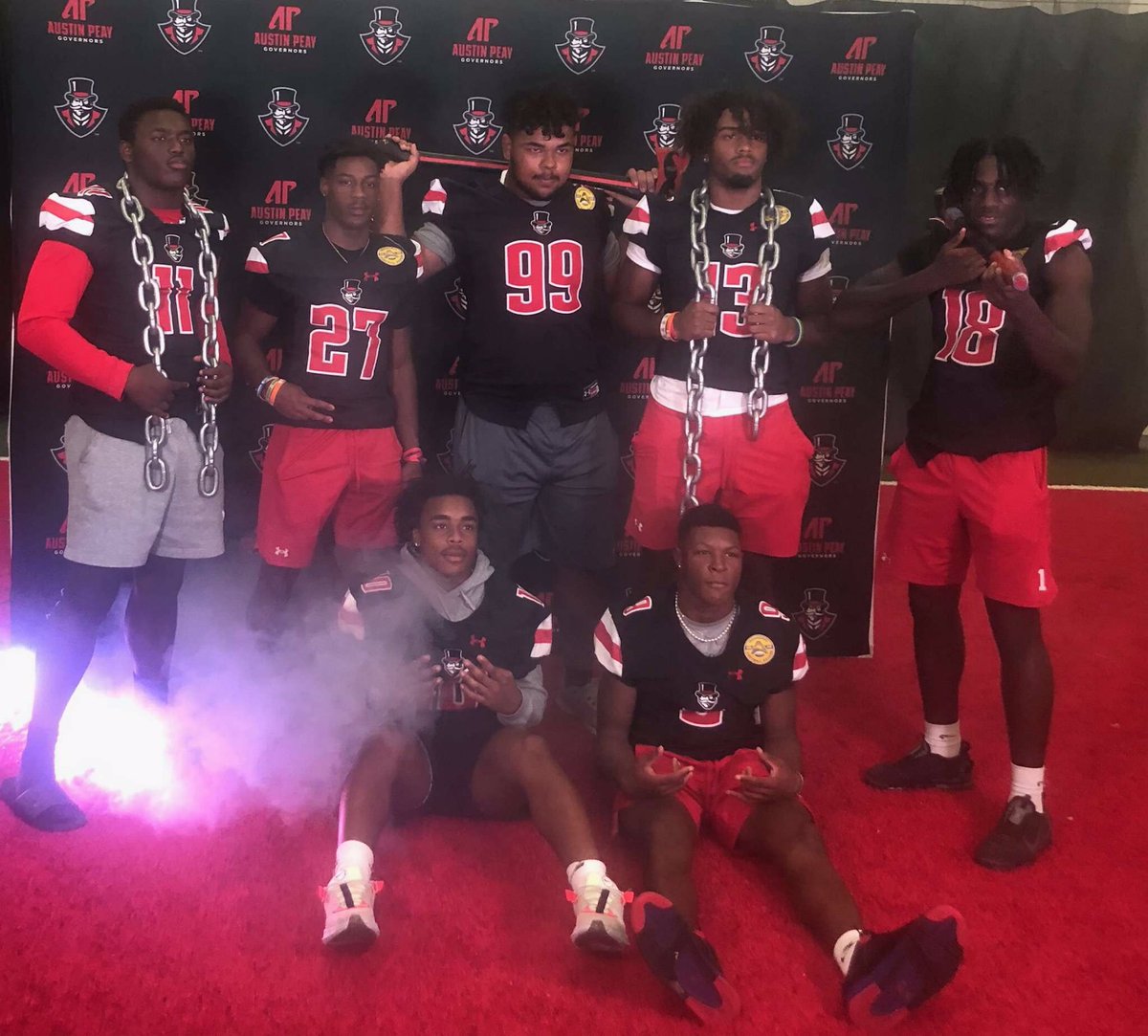 Had a great time yesterday at Austin Peay @masonrobinsonAP appreciate the invite!!!