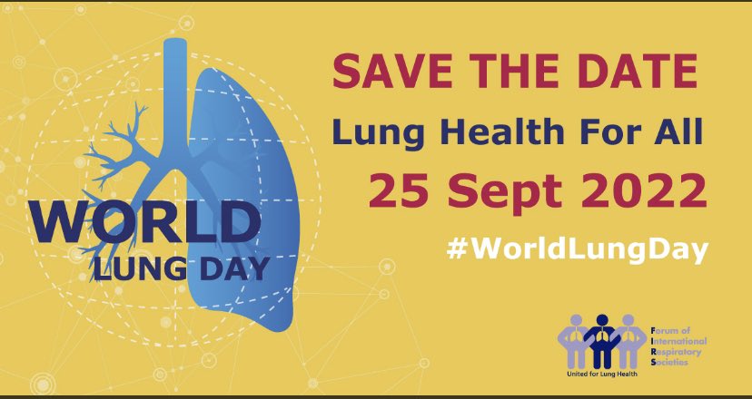 Today is #WorldLungDay. 🫁😃
For better lung health:
-Stop smoking or vaping🚭
-Update your vaccines. Including COVID-19 booster💉🦠
-Wear a mask😷
-Avoid exposure to pollutants
-Maintain an active lifestyle 🏃‍♀️🏃‍♂️
-Ensure high quality sleep 💤 
Leave other recs in the comments.