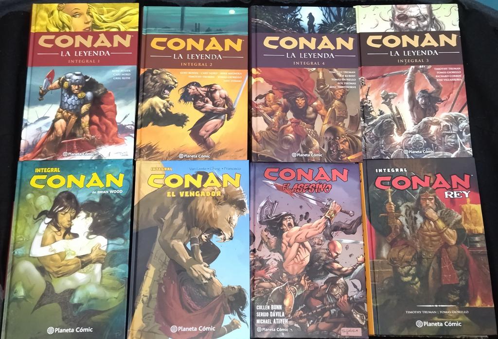 RedJaviML's tweet photo. No se porque esta en tendencias pero yo tambien pondré mi coleccióm de Conan el Bárbaro jaja https://t.co/pKd34YJzsB