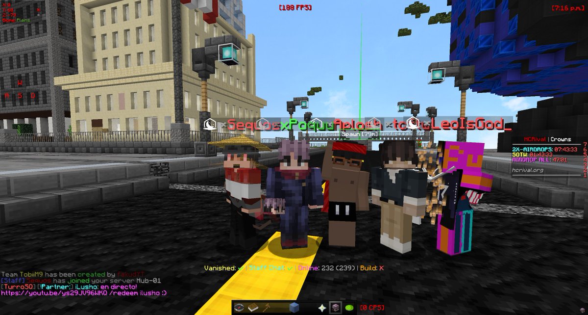 Promoted to 𝐇𝐞𝐚𝐝-𝐀𝐝𝐦𝐢𝐧 @HCRivalORG
 
Honestly one of the most fun experiences I've had so far. Definitely looking forward working with these guys for much more time to come

Special Thanks to: @AlfieYT_ @tcthecoolcat <a href="/gappleyt/">_gapple</a> <a href="/treyblesss/">Ethan</a> <a href="/MarikIsGod/">Leo</a> @ajoep_ <a href="/ignKinomu/">Kinomu</a>