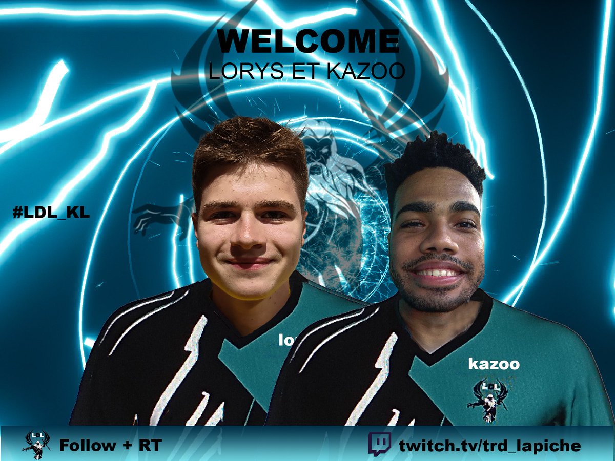 LDL_ESPORT's tweet photo. NOUVELLES RECRUES LDL 📝
Ce n’est pas 1 mais bien 2 pilotes qui vont rejoindre la team LDL!
Nous souhaitons la bienvenue à Lorys ainsi qu’à Kazoo! 🏎️
#recrues #TeamLDL https://t.co/qF0Nk7IhW2
