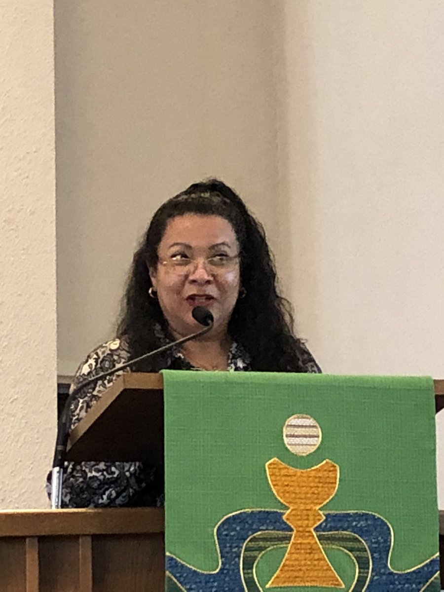 Today we were honoured to welcome  Carmen Ramirez from <a href="/ELCICinfo/">ELCIC</a> <a href="/ESynodELCIC/">Eastern Synod-ELCIC</a> to our pulpit. Thank you for the challenging and inspiring message!