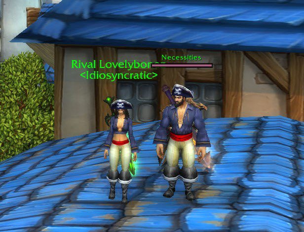 BreeBreeBew's tweet photo. Made a new friend! Cute pirates 💜❤️ #worldofwarcraft #WyrmrestAccord #ForTheAlliance https://t.co/PEJgifD0m0
