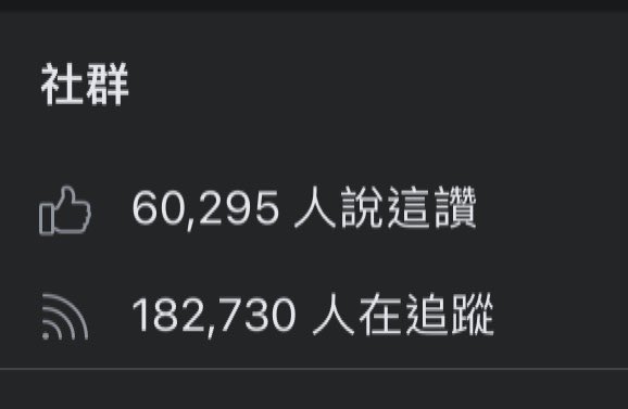 粉專好像沒救了
5/13被鎖 紅標到現在也4個多月

我怎麼努力維持每日更新
讚數只能勉強維持在這裡 
有增加就要偷笑了

觸及率越來越低迷
追蹤數也從19萬蒸發了快8000人

要不是因為要工商 必須維持發文量
不然我應該會想放棄這裡 https://t.co/sQ7rj5NJkN