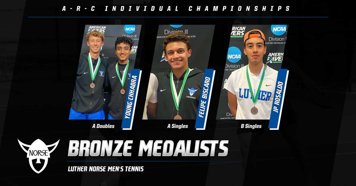 LutherTennis's tweet photo. It was a good day to be a Norse this weekend!

RECAP: Norse dominate at A-R-C Individual Championships

 📰: https://t.co/L8sdpZLkXe

#GoNorse #NorseNation https://t.co/0EJuJBRgOj