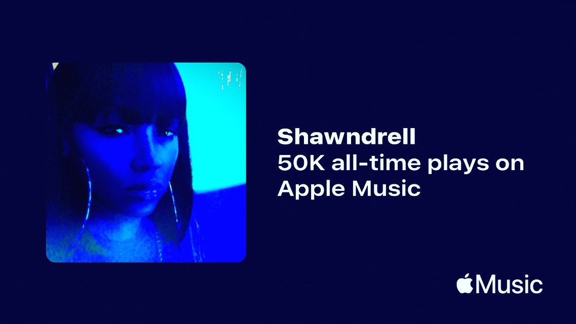 Shawndrell_1's tweet photo. 🎤🥳🎉Go little #Bamagirl Geaux!💕 #50K #AppleMusic #CallMeCakes #TheGoddess #Sentimental #NowStreaming #Worldwide https://t.co/TxBiaK4dFX