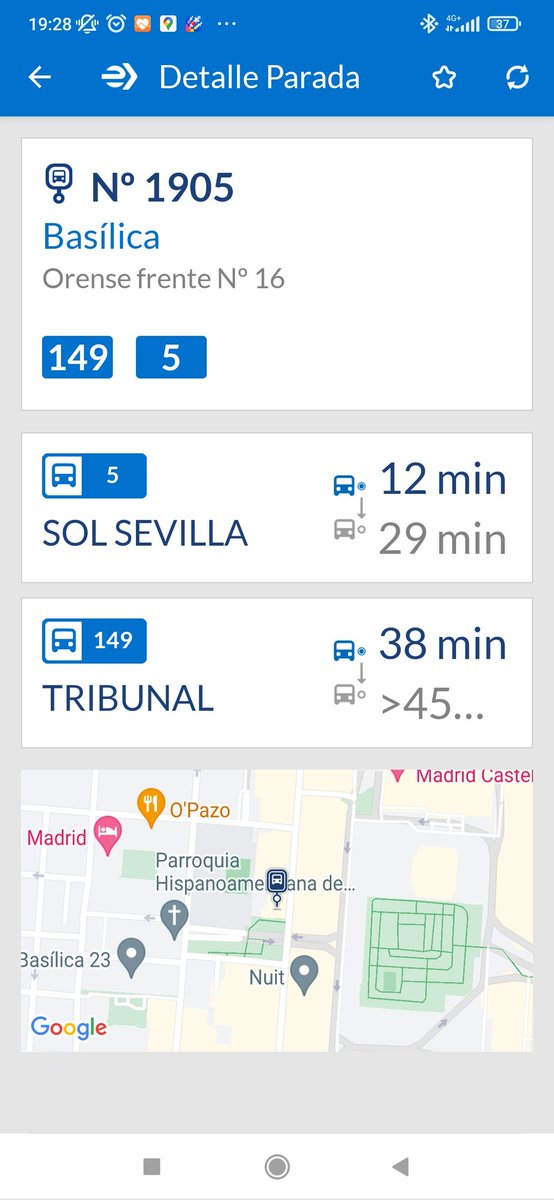 susmor13's tweet photo. @MADRID ¿Ven normal que el autobús 149 tarde 38 minutos en pasar por la calle Orense? ¿Es así como intentan incentivar el uso del transporte público? https://t.co/GUZvuZJ5wg
