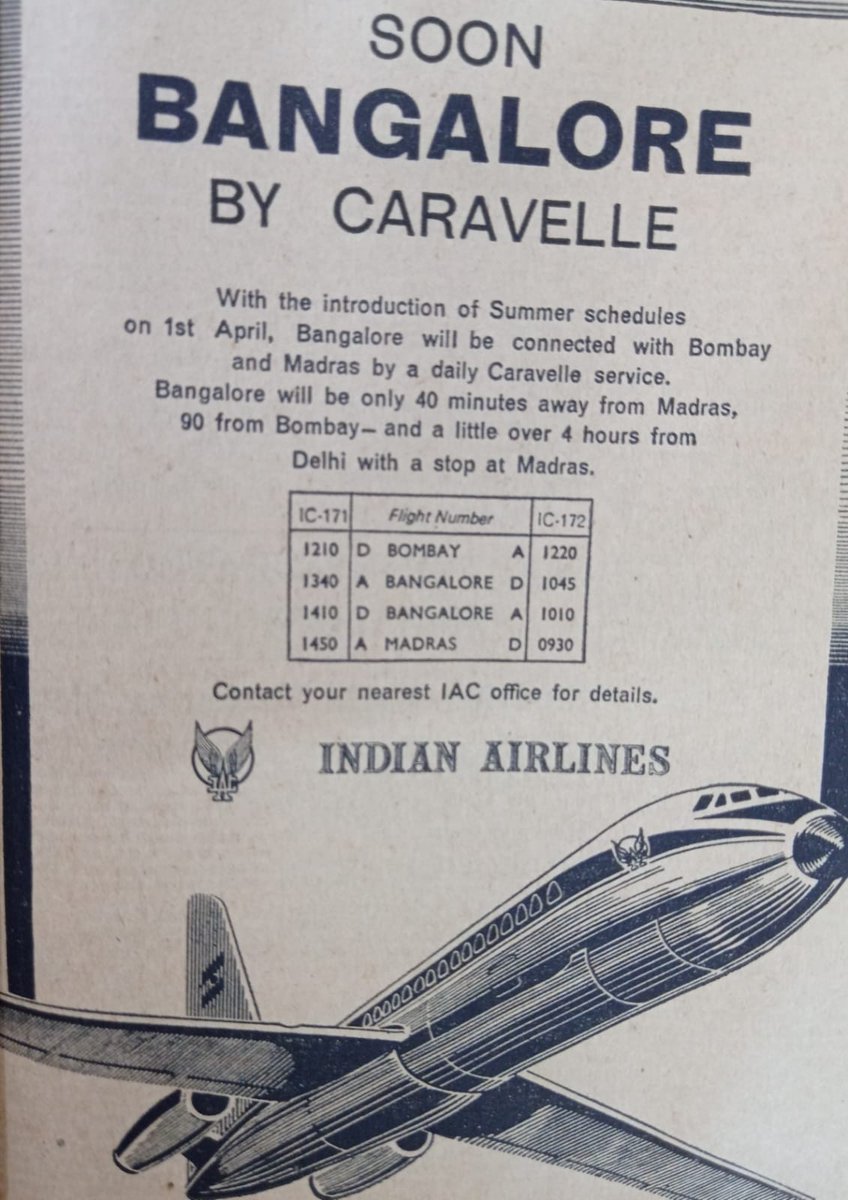 indianhistorypics-on-twitter-1960s-indian-airlines-flight-schedule