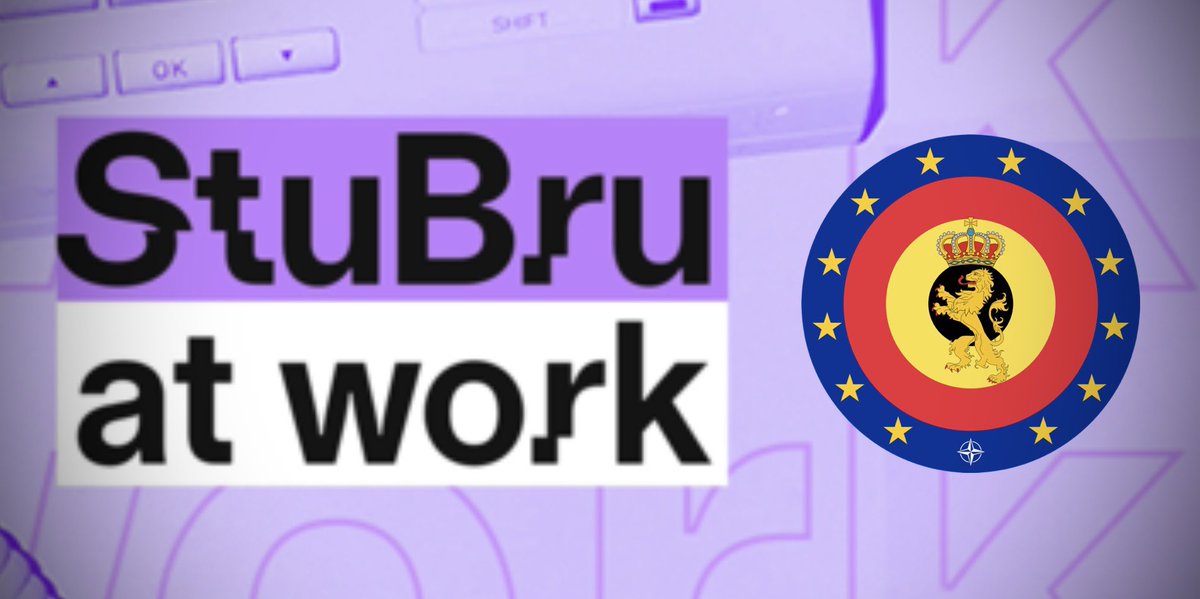 SvenPoppe's tweet photo. 📻 Morgen (maandag) is er maar een radiozender die ertoe doet tussen 09 en 16u!

Niemand minder dan @kirstenlemaire en @JorisBrys zenden voor @stubru uit vanuit de dienst Rekrutering &amp; Selectie van @BelgiumDefence. 🎙️

Benieuwd naar de door ons gekozen nummers? 🎸😉 #StuBruAtWork https://t.co/wRrn2f5O1f