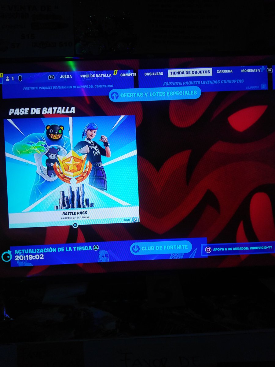 Eliana18673045's tweet photo. @VidioVicio hola.....buenas, apoyando con los pases de batalla te envío solo 1 foto...pero tengo varias cuentas y a todas se los compramos con tu código, gracias...que esté bien!!! https://t.co/lf4KKJVJjN