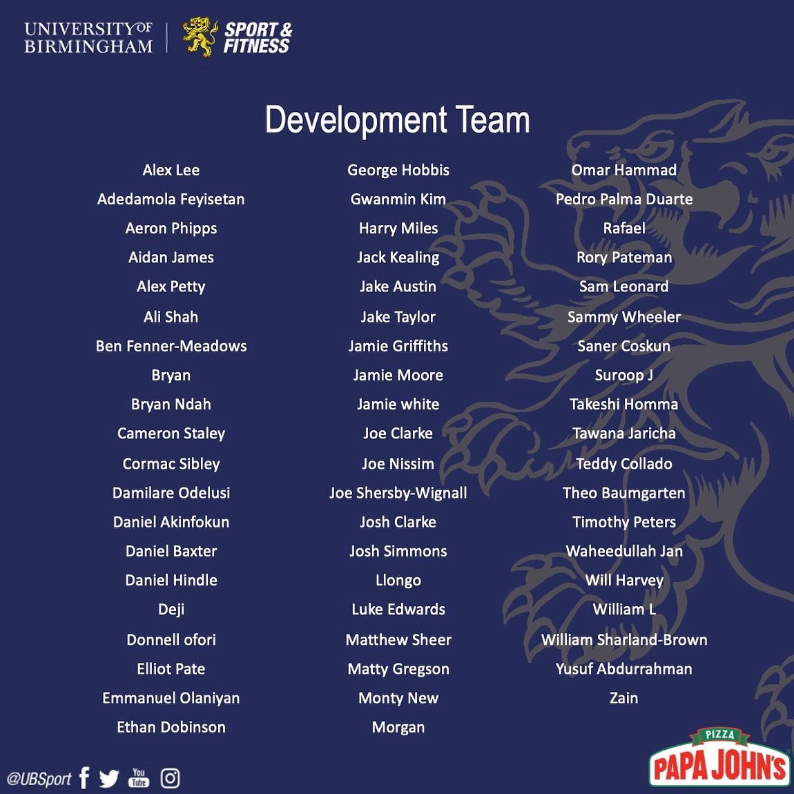 Birmingham Mens Football tweet media