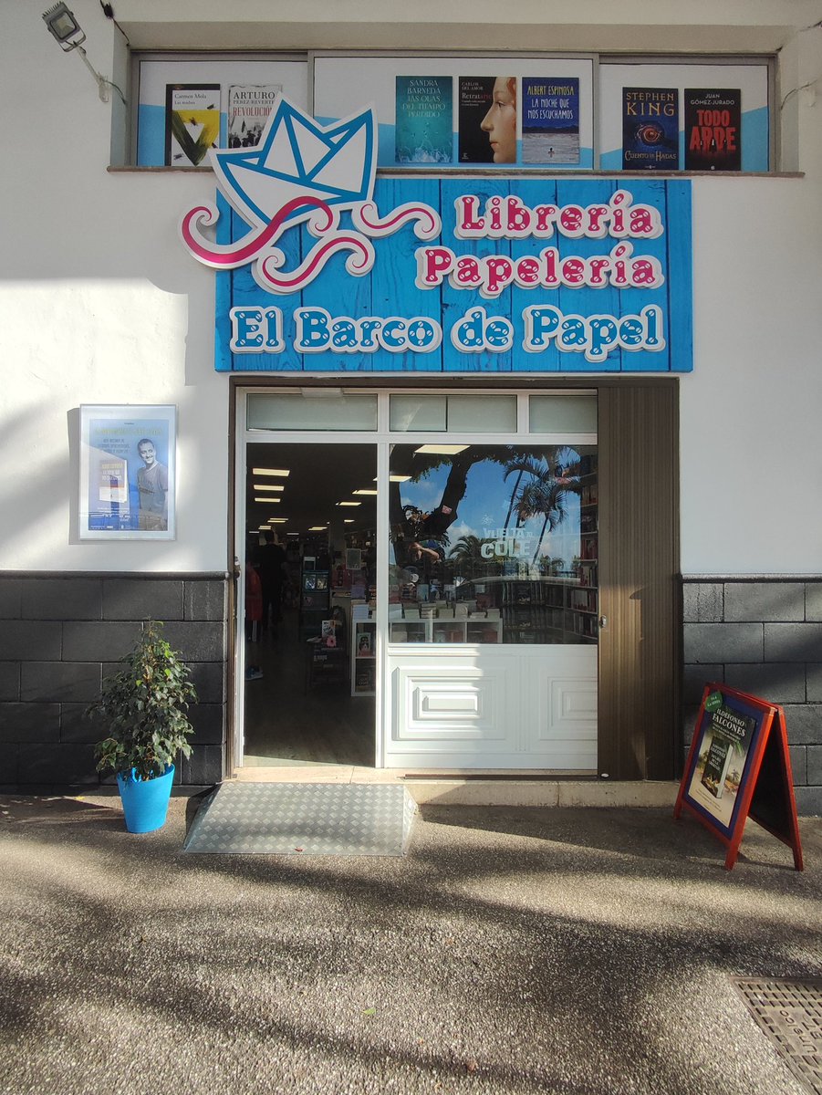 Hola, somos una librería de Tenerife. ¿Nos das un retweet para que nos conozcan?.

Para poder llegar a más personas en este canal les necesitamos, y por ello pedimos ayuda.

Muchas gracias 💙🤍.