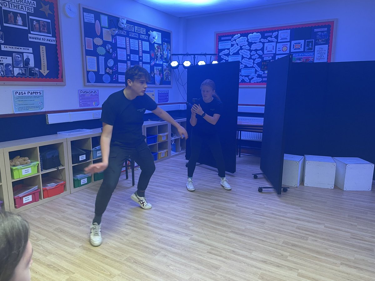 Our Y9 Connections group did us proud on Open Morning, watch out for these thespians in the future!!