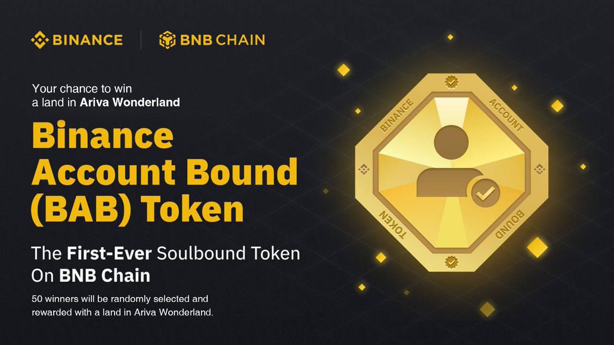 We're giving away 50 lands <a href="/ArivaWonderland/">Ariva Wonderland</a> to 50 lucky #BAB holders

📅Sept. 25 - Oct. 09
➡️ Like, Rt, Tag 3 
➡️ discord.com/invite/nnFn8Hg…

forms.gle/e1yTrSVZTsjze7…

#BAB holders will soon have privileges across the entire #Ariva Ecosystem

<a href="/BNBCHAIN/">BNB Chain</a> <a href="/binance/">Binance</a>  #BuildonBNBChain $ARV