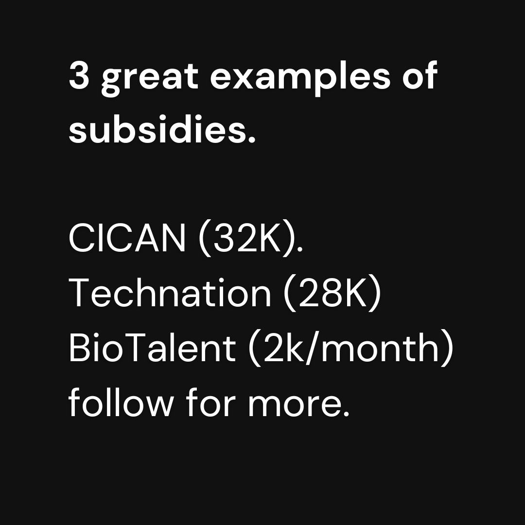 BrossardDesign's tweet photo. 3 examples, Tech subsidies and or funding for your startup.

#subsidy #funding #startup #startupbusiness #businessfunding https://t.co/spDlk6rZ8g