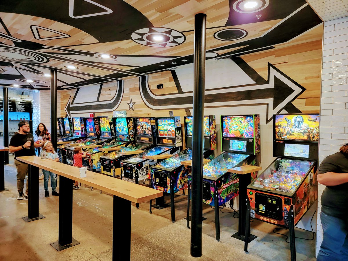 Mad_Pinball's tweet photo. Sunday Funday
As the Las Vegas Raiders take on the Tennessee Titans in Nashville let take a look at Pins Mechanical Co in Music City USA!
Keep an eye out for photos of the Up / Down Bar and The Game Terminal.
#getoverhere #pins #pinsmechco #GoMad #GetMad #MadPinball #NFL https://t.co/uSj2K7RK2G