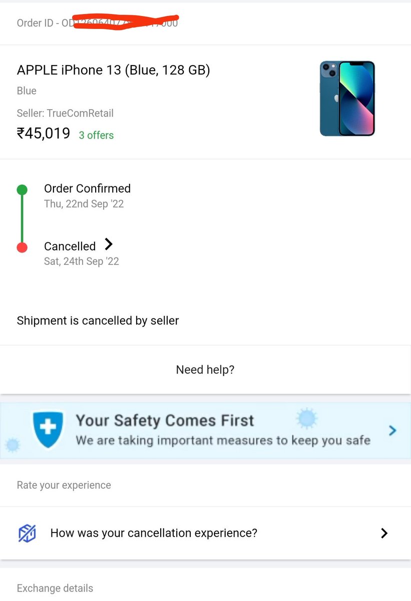 MiniKitchenIND's tweet photo. I have order iphone 13, pixle A6, poco x4 pro 5g on sale. After 2 day seller cancel the orders @Flipkart @flipkartsupport Please help in this issue . I really need this phone. Why are cancel my all order?? @FlipkartSellers https://t.co/diHOl15ZYn