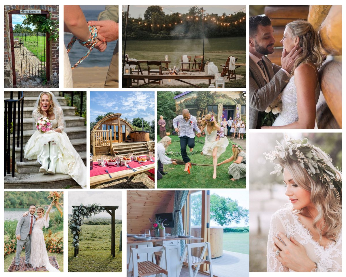 Busy preparing for a styled photo shoot in 2 weeks at a stunning Sussex glamping venue. Barn Horn Glamping. Planning coming along nicely.
This is my mood board for the event. Promoting luxury rustic handfasting glampling weddings
#handfasting #celebrant #glamping #sussex