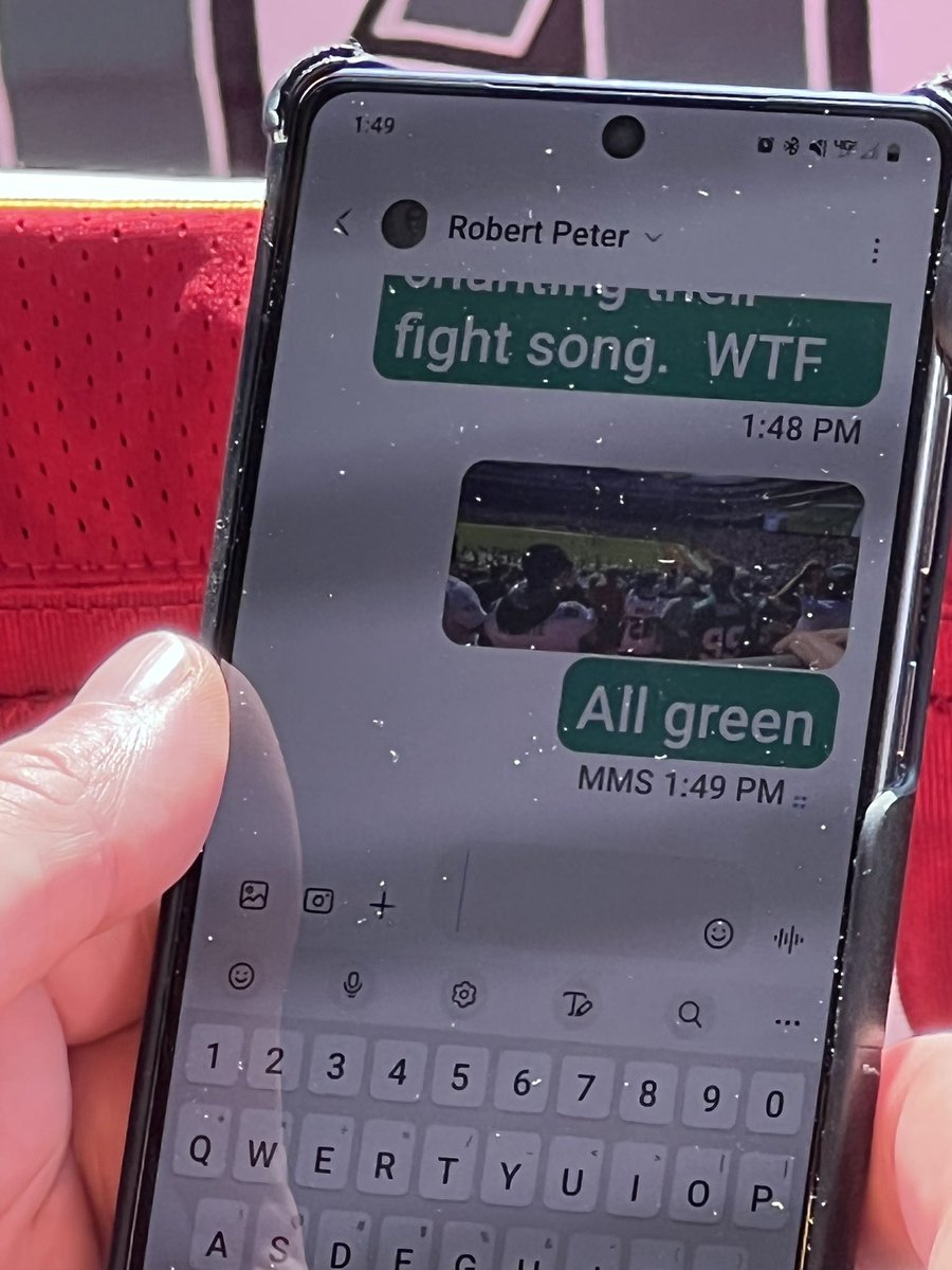 EWittreich's tweet photo. “Iggles fans chanting their fight song” at a #HTTR home game. Go birds. @Eagles https://t.co/seAc1adlEo