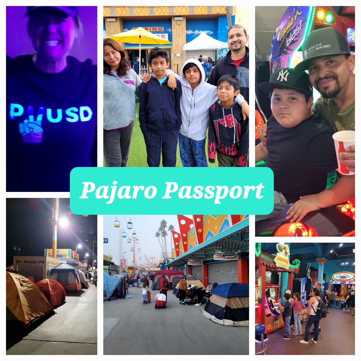 Pasaporte Pajaro ¡Tanta diversión en familia en el Boardwalk Campout!#pvusd Pajaro passport so much family fun at the Boardwalk Campout! <a href="/PajaroValleyUSD/">Pajaro Valley Unified School District</a> <a href="/Calabasas_PVUSD/">Cal Staff</a> <a href="/AlianzaStrong/">Alianza_Armadillos</a>