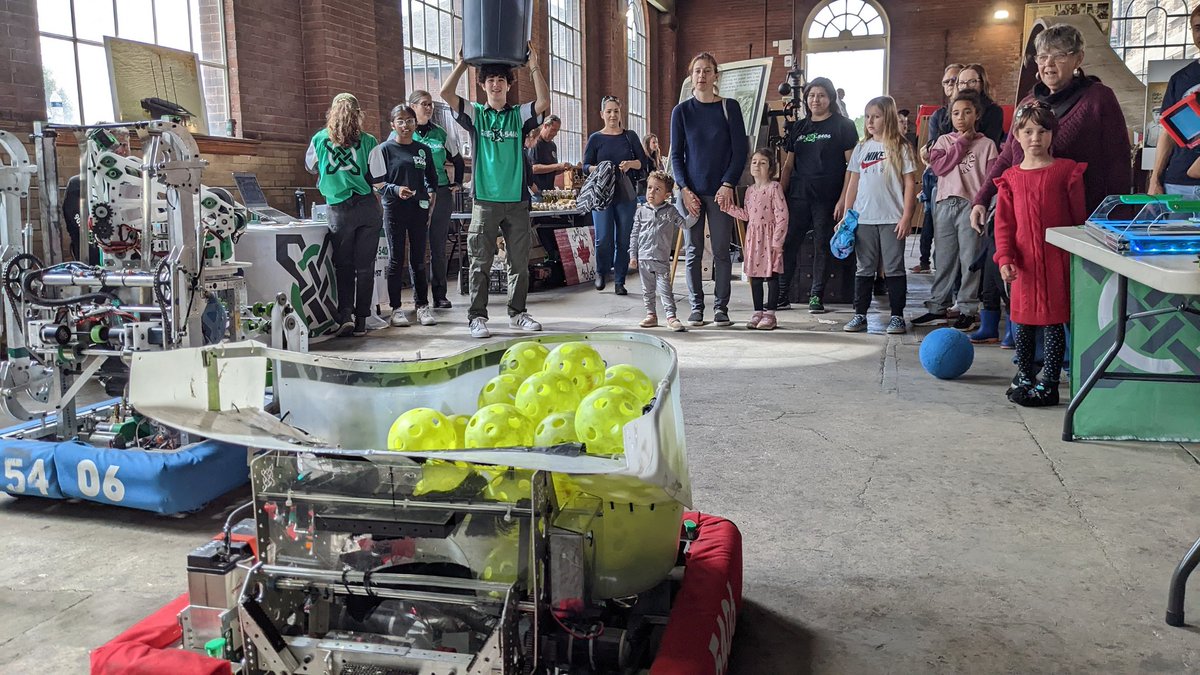celtxrobotics's tweet image. Celt-X is at the @hamiltonmuseums Steam and Technology Museum for the @NTEC_Hamilton festival.  There are so many young faces here getting excited about STEM (and flying balls :) !