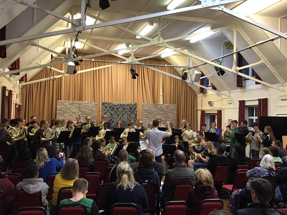 Finale of the Bromley Horn Day hosted by BYMT in partnership with the British Horn Society!